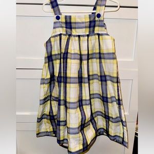 Toddler Girls Plaid dress NWOT -Boutique Southern Sunshine - size 4